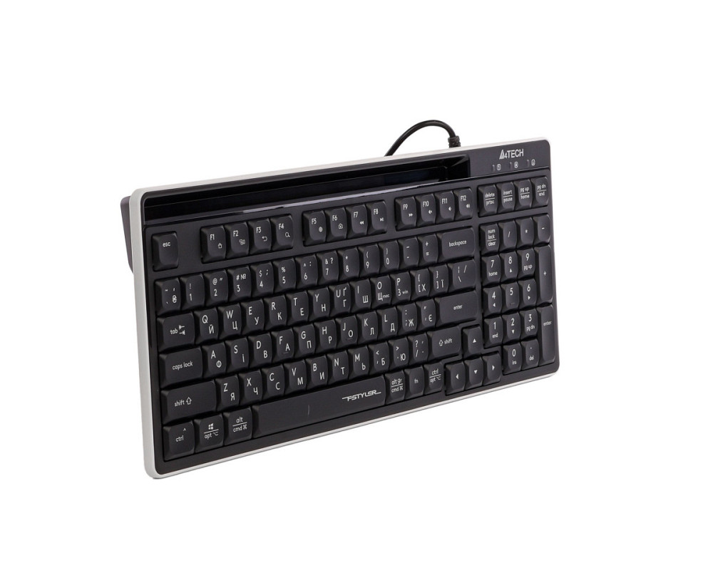 Клавиатура компьютерная проводная A4Tech Fstyler FX70(Black) черная Київ - зображення 3
