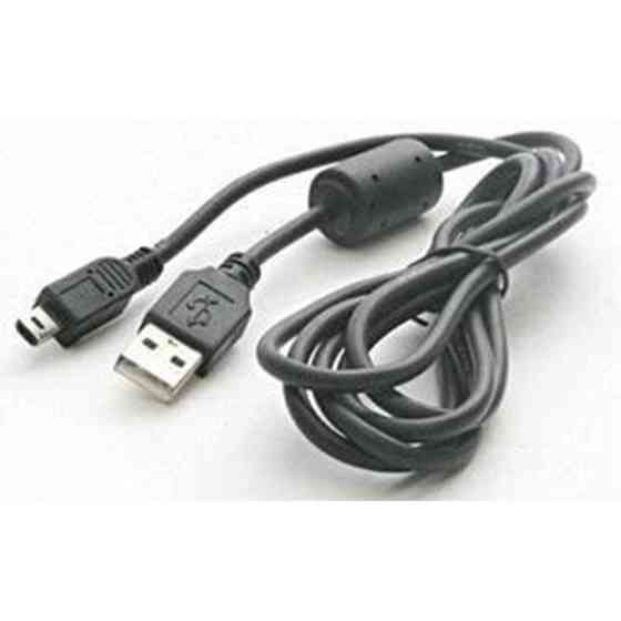 Кабель Atcom USB - mini USB V 2.0 (M/M) (5 pin) ферит 0.8 м Чорний (3793) Харьков