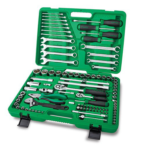 Комбинированный набор инструментов в кейсе 96ед. TOPTUL GCAI9601 Харьков - изображение 1