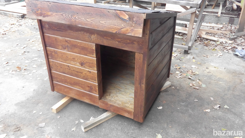 Деревянная будка для собак. Собачьи будки. Будка для собак. Боярка - зображення 7