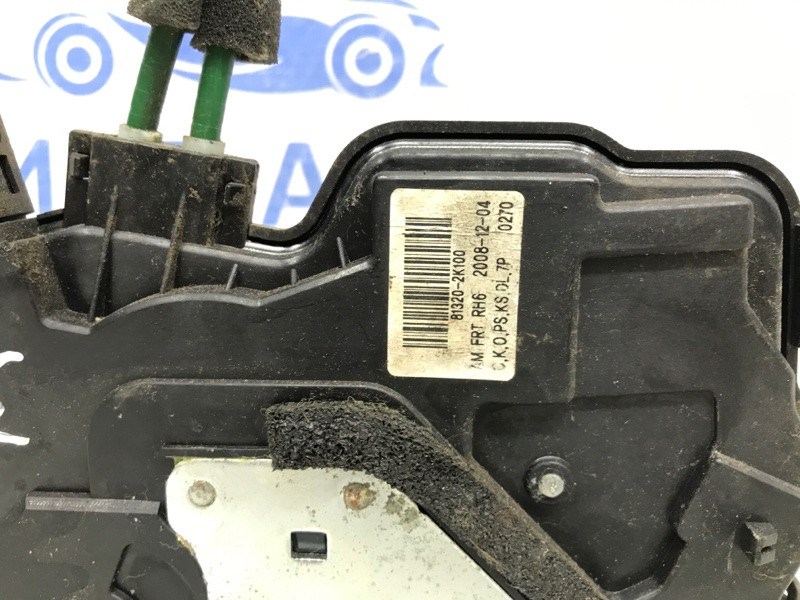 Замок двери передний правый Kia Soul AM 1.6 БЕНЗИН G4FC 2008 (б/у) Київ - зображення 5