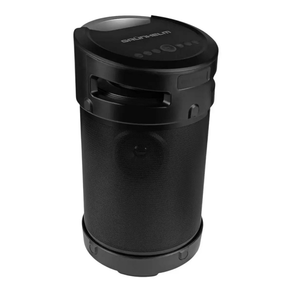 Портативная колонка Grunhelm GW-481M-BL 74 Вт черная Київ - зображення 6