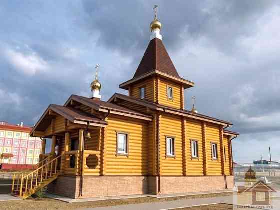 Зруби під ключ: дерев'яна церква Одеса