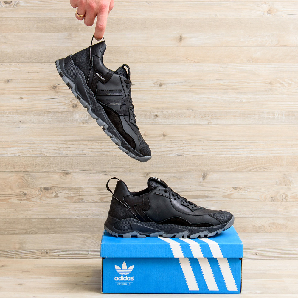 Мужские кожаные кроссовки  Ads Terrex Black Київ - зображення 7