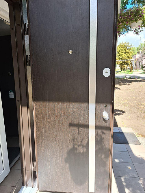 Двері вхідні квартирні МАКСИМА АВ-1 Венге темний ВИНОРИТ 880 ліве відкривання, розпродаж залишків!!! Дніпро - зображення 3