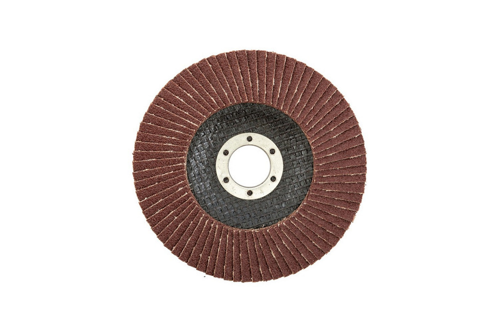 Диск шлифовальный лепестковый MASTERTOOL Т27 зерно 80 125х22 мм 08-2208 Харьков - изображение 3