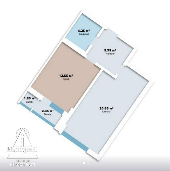 Однокомнатная 48 метров в Новостройке на Шевченко. Біла Церква - зображення 2