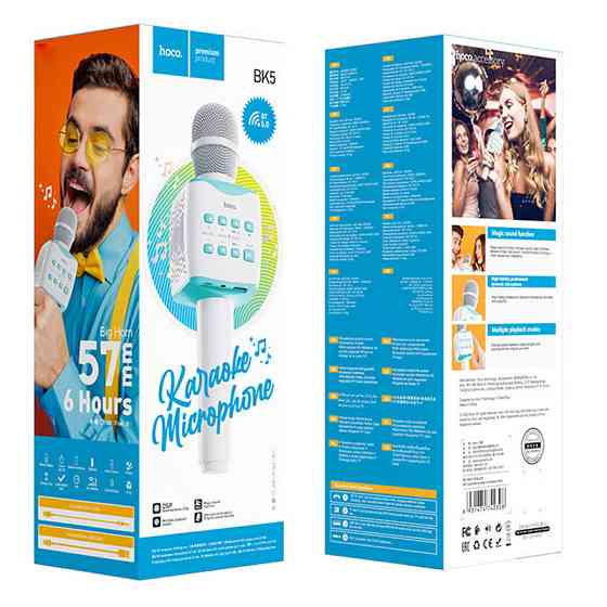 Караоке Микрофон-колонка Hoco BK5 Херсон