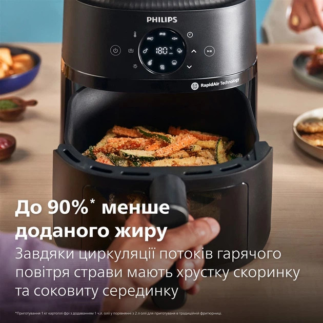 Мультипечь Philips Ovi Series 2000 NA220/00 1500 Вт черная Киев - изображение 7