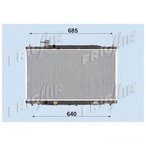 Хонда CRV 98.2.0 - Радиатор охлаждения двигателя " Шах " Київ - зображення 1