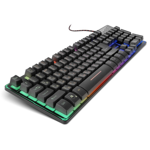 Клавіатура Real-EL Gaming 8700 USB Black (EL123100015) Харків - зображення 4
