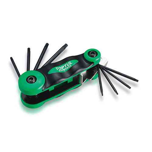 Набор шестигранников складной TOPTUL TORX: T6-T25 AIFB0802 Харків