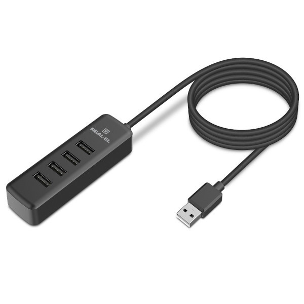USB HUB REAL-EL HQ-175 4xUSB (EL123110008) (Код товару:42226) Харьков - изображение 1