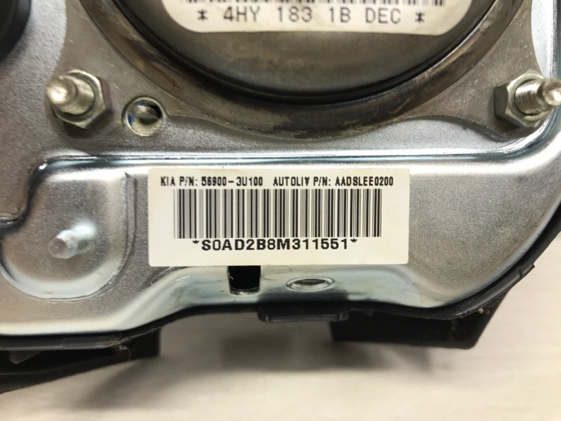 Подушка безопасности в руль Kia Sportage SL 1.7 DIESEL D4FD 2010 (б/у) Киев - изображение 6