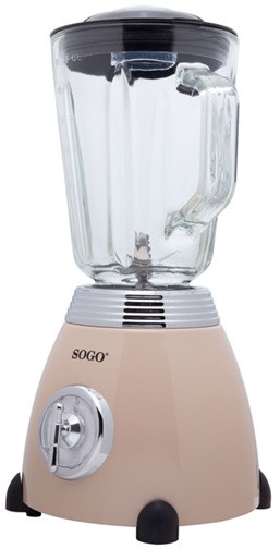Блендер стационарный SOGO SS-5565 500 Вт бежевый Київ - зображення 3