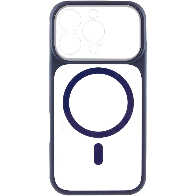 Чехол TPU+PC GETMAN Moon Clear with MagSafe для Apple iPhone 16 Pro Max (6.9") Херсон - зображення 3