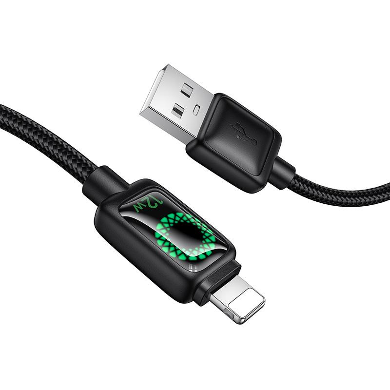 Дата кабель Hoco U146 Mundo USB to Lightning 12W (1.2m) Херсон - зображення 3
