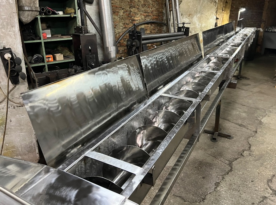 Производство шнековых конвейеров (транспортеров) из нержавейки для химической промышленности Луцк - изображение 1