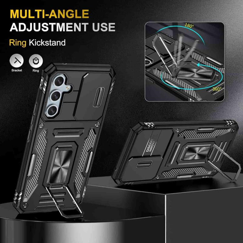 Ударопрочный чехол Camshield Army Ring для Samsung Galaxy A57 5G Херсон - зображення 5