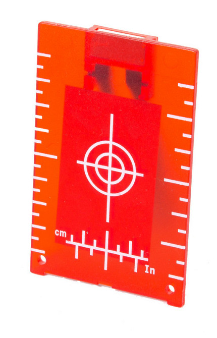 Мишень для лазерного уровня MASTERTOOL магнитная 65х100 мм 30-0910 Харків - зображення 1