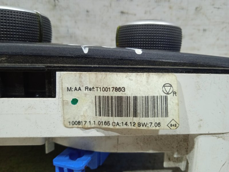 Блок управления кондиционером Renault Megane 2008-2016 275105840R (Арт. 15682) Київ - зображення 2