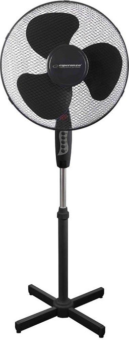 Вентилятор для підлоги Esperanza EHF001KK 50 Вт чорний Київ - зображення 1
