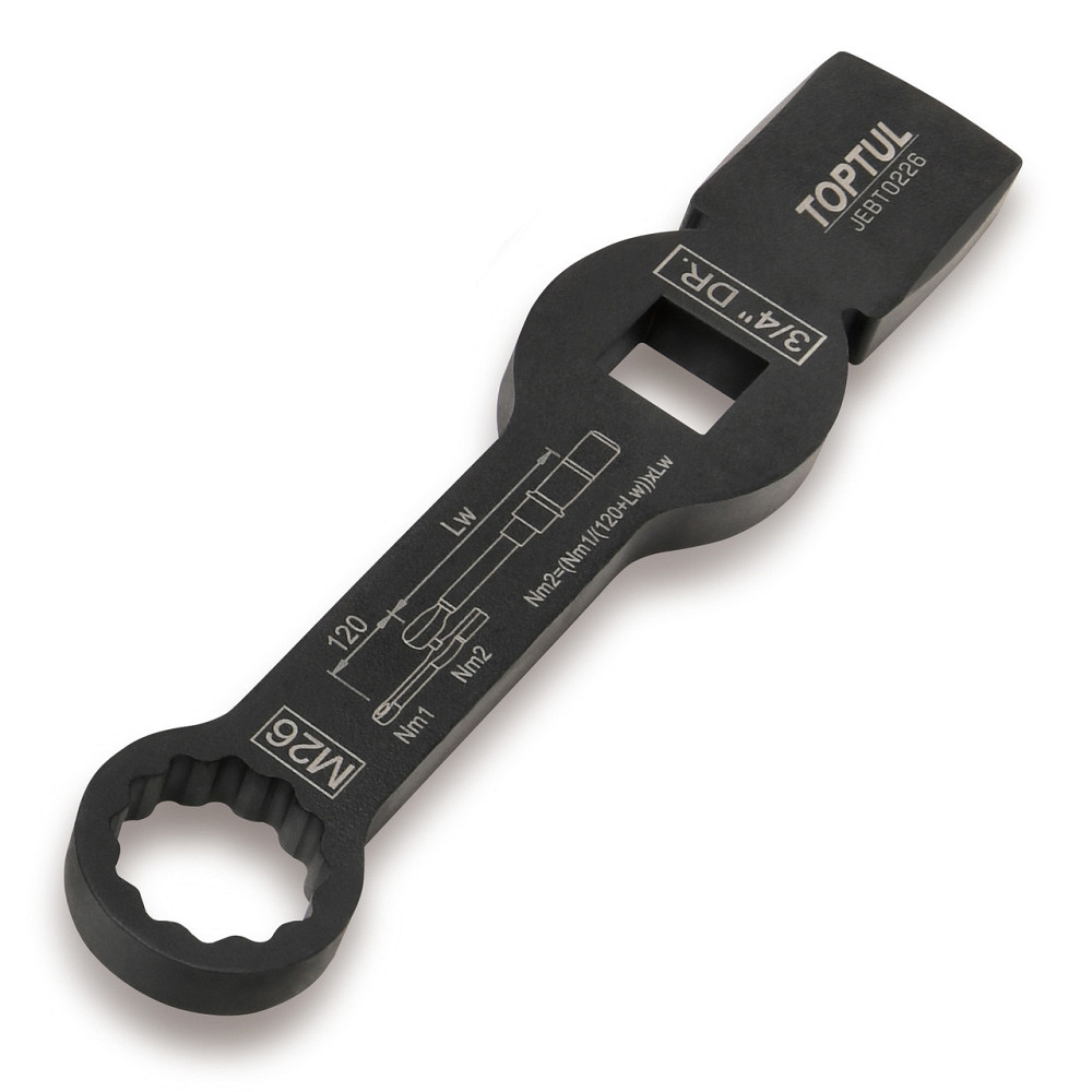 Ключ ударный 3/4" M26 для тормозного суппорта DAF XF, XF95, XF105, XF106  TOPTUL JEBT0226 Харків - зображення 1