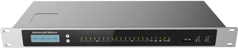 Grandstream UCM6308, ip атс, 104хFXS, 8xFXO, до 3000 абонентів/450 одночасних викликів, 1xWAN, 1xLAN Київ - зображення 3