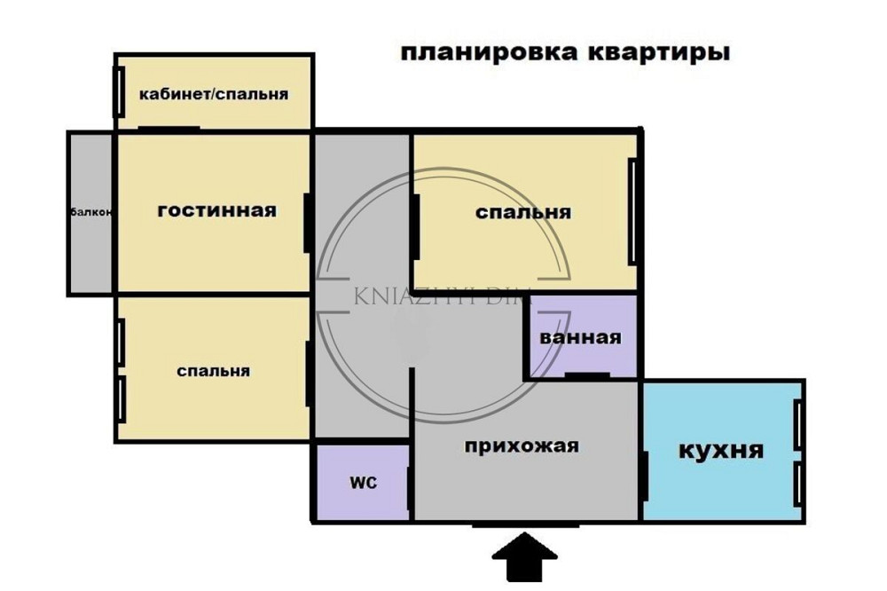 Оренда 3-х к. квартири в центрі Києва м. Майдан Незалежності. № 11111622 Київ - зображення 9