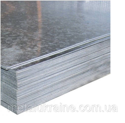Лист оцинкованный 0.5х1250х2500мм Київ - зображення 2