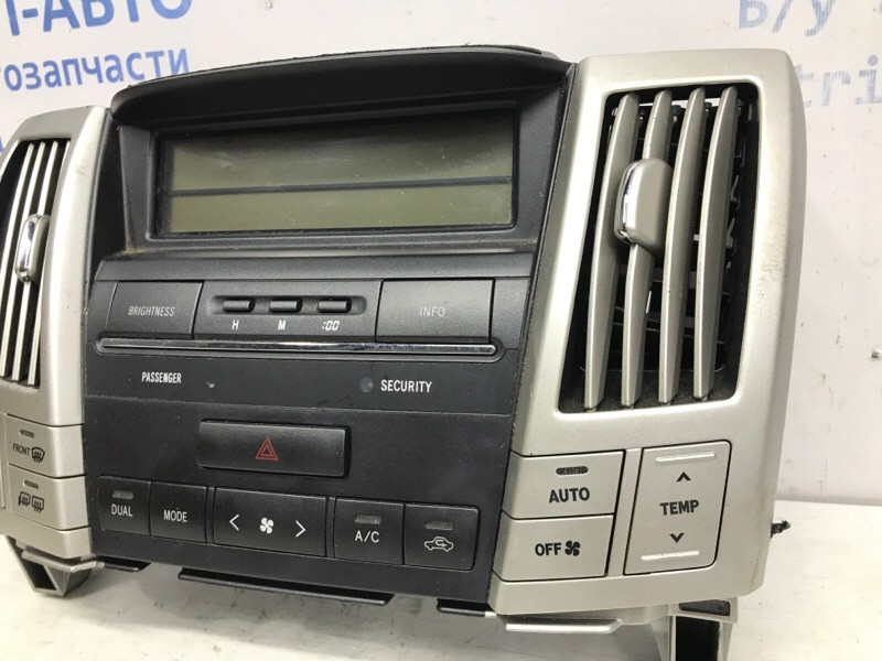 Блок управления климат-контролем Lexus RX 350 XU30 3.5 БЕНЗИН 2GRFE 2003 (б/у) Київ - зображення 3