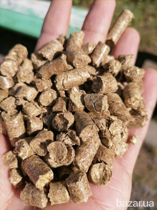 Пеллеты из лузги и соломы. Гранула солома, лузга Київ - зображення 2