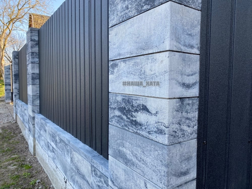 Паркан з профнастилу Ивано-Франковск - изображение 4