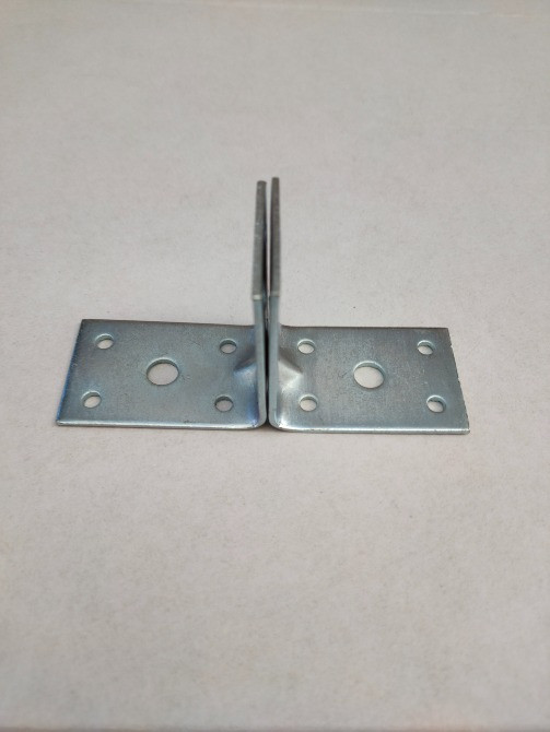 Куточок 50х50х35х2 кріпильний з ребром жорсткості Нововолинськ - зображення 3