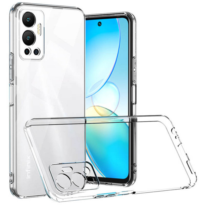TPU чехол Epic Transparent 1,5mm Full Camera для Infinix Hot 12 Play Херсон - изображение 5