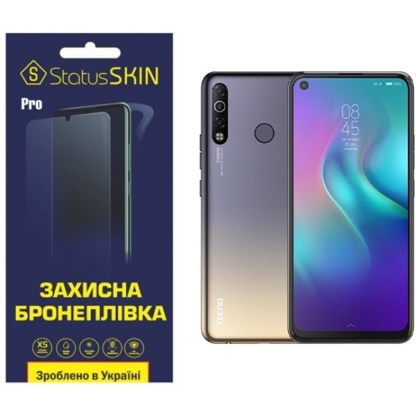 Поліуретанова плівка StatusSKIN Pro для Tecno Camon 12 Air Матова (Код товару:24637) Харків - зображення 1