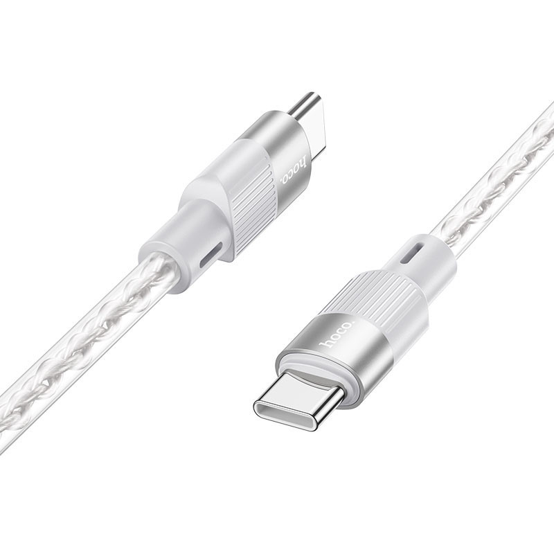 Дата кабель Hoco X99 Crystal Junction Type-C to Type-C 60W (1m) Херсон - зображення 2