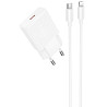 СЗУ Hoco N72 Speed ultra-thin PD20W (1USB-C) + кабель Type-C to Lightning Херсон