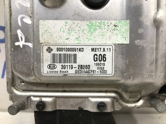Блок управления двигателем Kia Ceed 2006-2012 391192B260 (Арт. 36863) Киев - изображение 4