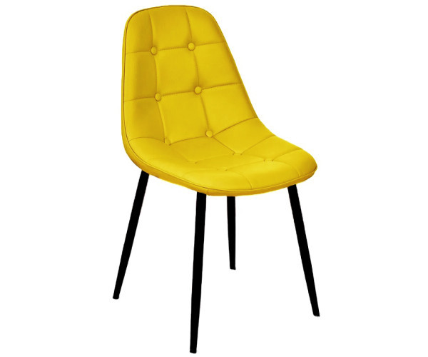 Стілець Агата обідній колір жовтий Дніпро - зображення 1