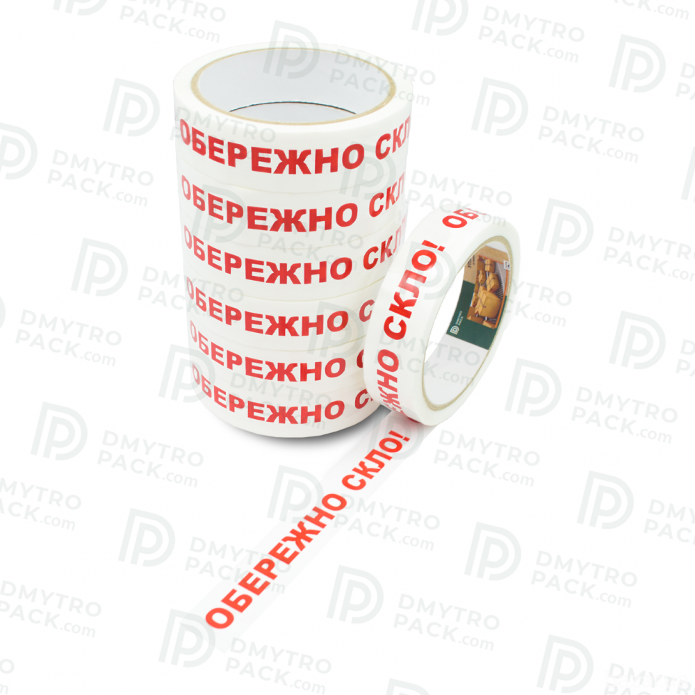 Скотч "Обережно скло" 6шт 50м х 24мм х 40мкм Херсон - зображення 11