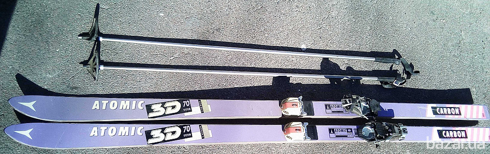 Продам горные лыжи Atomic Carbon 3D 70 System (оригинал) 195 см (б/у). Київ - зображення 1