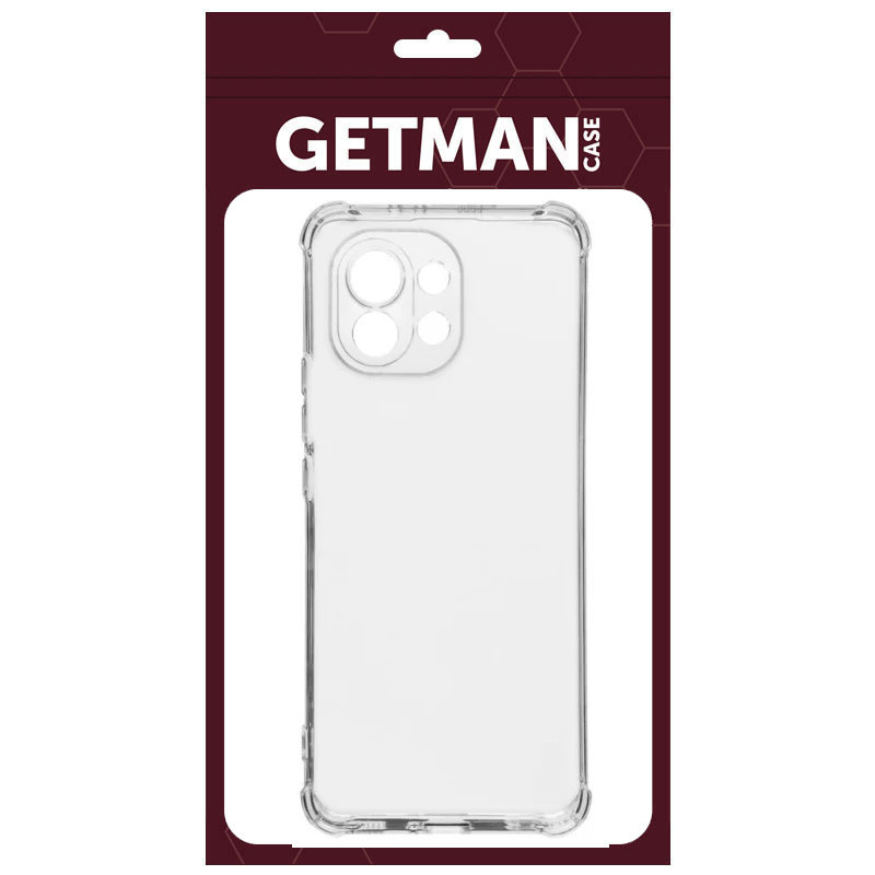 TPU чехол GETMAN Ease logo усиленные углы Full Camera для Xiaomi Mi 11 Lite Херсон - изображение 4