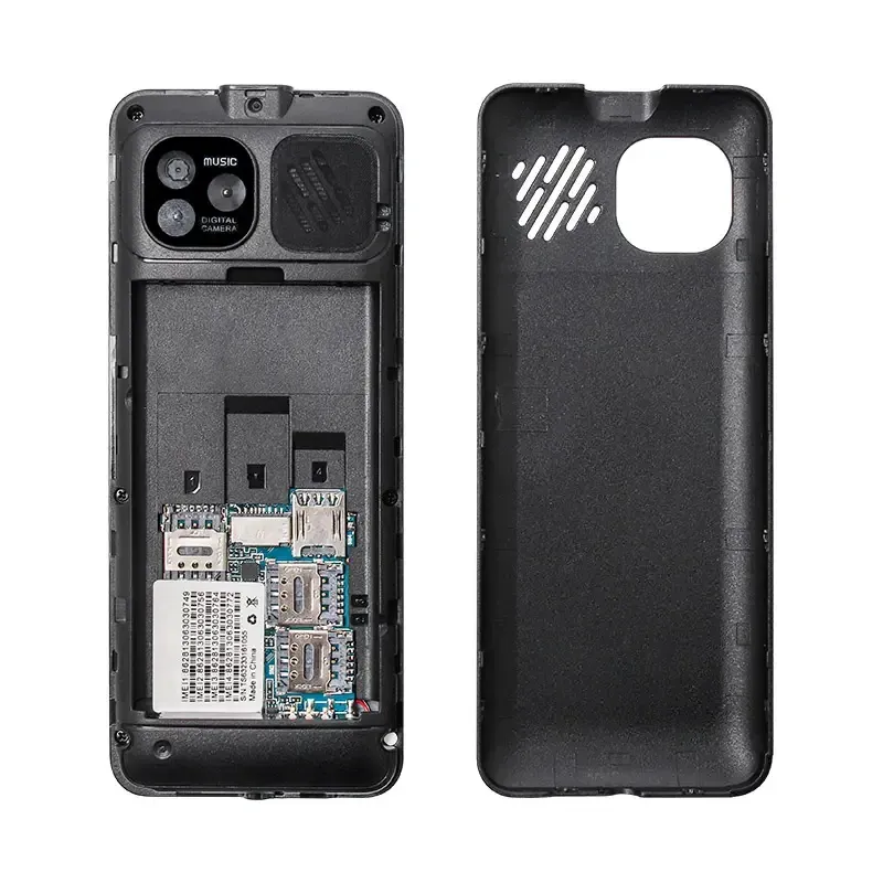 Кнопочный мобильный телефон на 4 сим карты AIEK s-mobile S73 Green Київ - зображення 4