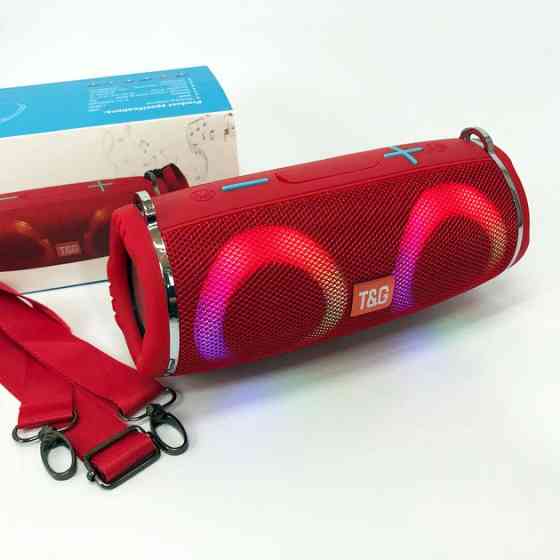 Колонка портативная Bluetooth T&G TG642 red красная Київ