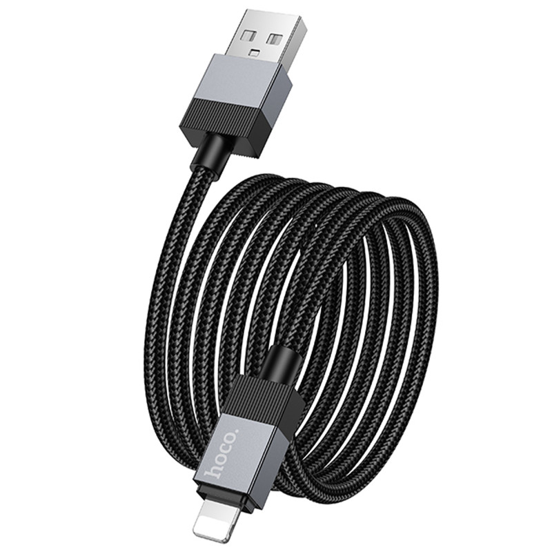 Дата кабель Hoco X110 Honorific USB to Lightning 2.4A (1m) Херсон - зображення 4