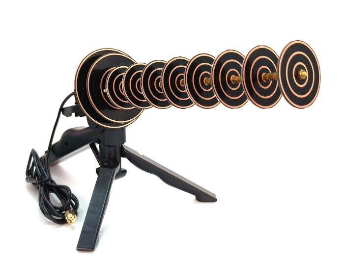 Антенна 2400-2600MHz 16dBi, до 30W, кабель 2 м RP SMA, направленная, дальнего действия (10831) Днепр - изображение 11