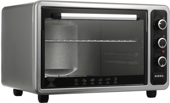 Электропечь ASEL AF40-23-Gray 40 л серая Киев - изображение 1