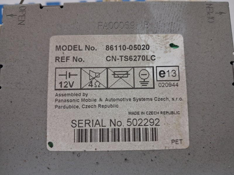 Дисплей информационный Toyota Avensis T25 2.2 DIESEL 2ADFTV 2002 (б/у) Киев - изображение 4