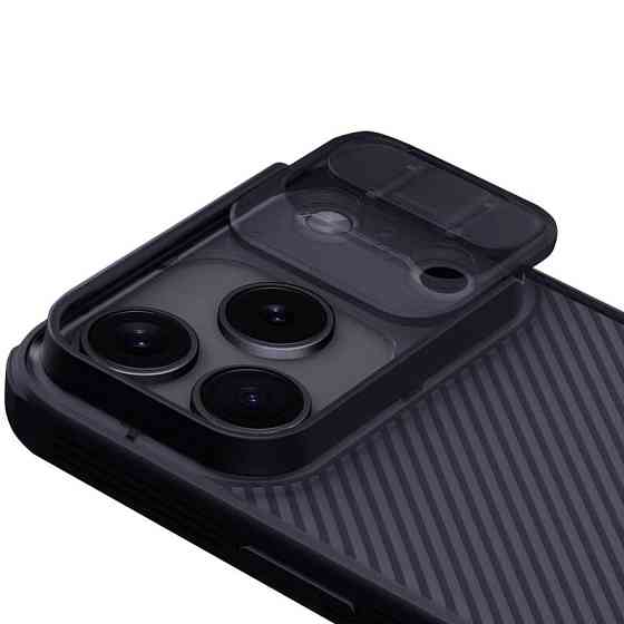 Карбоновая накладка Nillkin CamShield Pro для Apple iPhone 17 Pro (6.3") Херсон